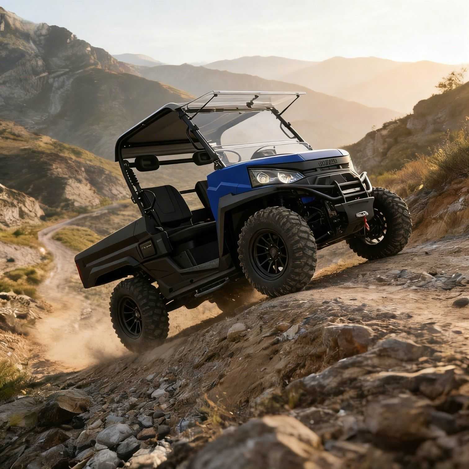 10KW ACモーター4WD UTV 73.6V 400mm渡渉80-100km範囲