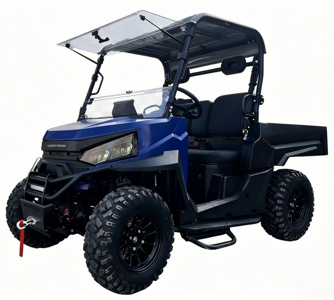 73.6V 電動 UTV 10KW AC モーター 80 ～ 100km の範囲で資産メンテナンスに使用可能