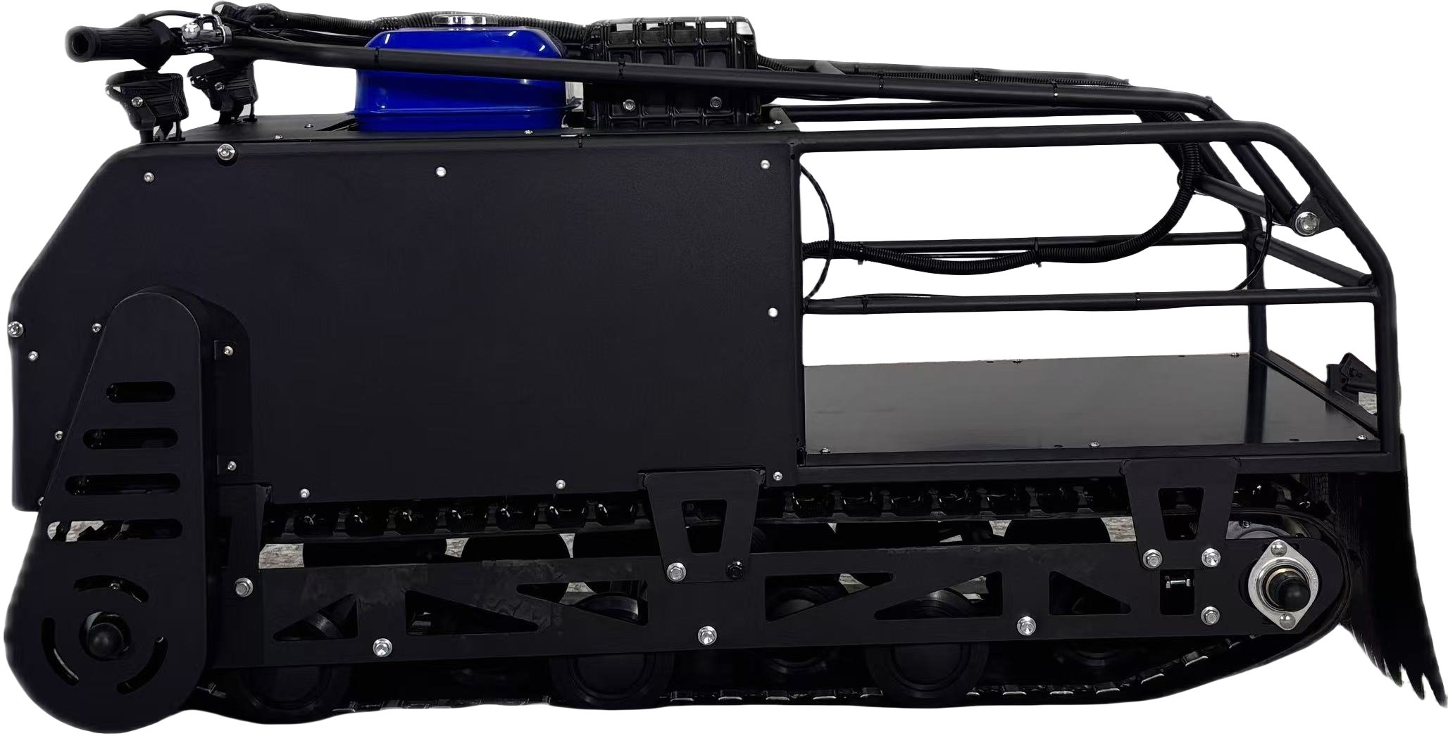冬用スノーウルフ用ヒーター付きハンドルバーを備えた強力な輸送用スノーモービル